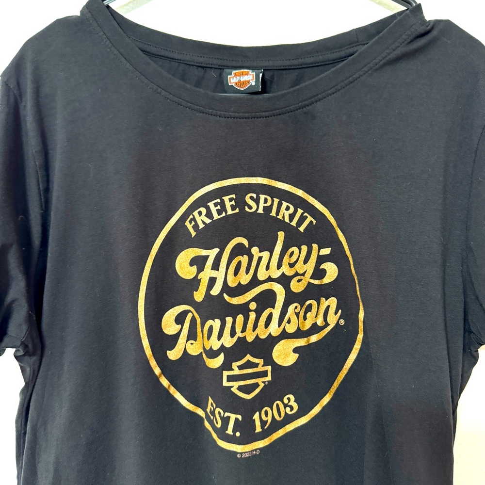 Harley Davidaon Laconia Hi Lo Shirt.